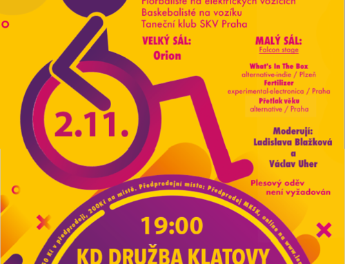 Ples handicapovaných 2019 – jedinečná společenská událost v Klatovech. PRODEJ VSTUPENEK ZDE!